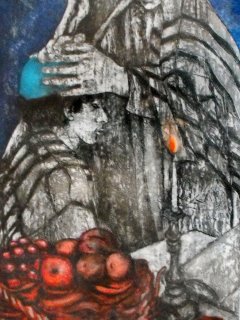 La Benedizione (The blessing) - 1981 - cm. 70x50 - Litografia (Lithography)